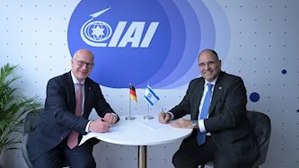 אירוע חתימת ההסכם, צילום: IAI